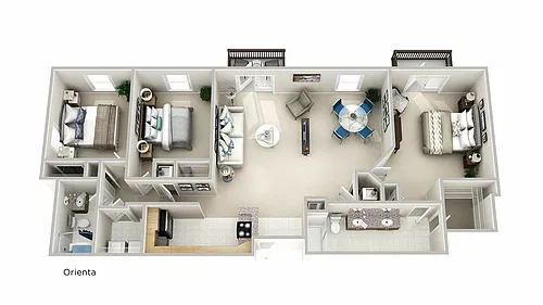 Floor plan Orienta