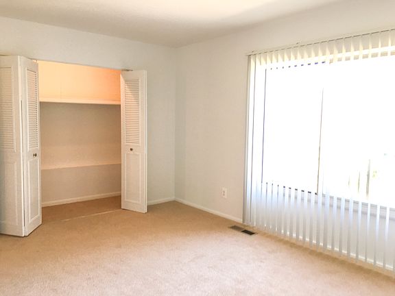 Spacious Bedrooms with Large Closets & Plush Carpeting
