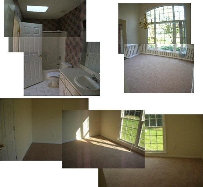 Bathroom #2, dining room and bedroom #4
