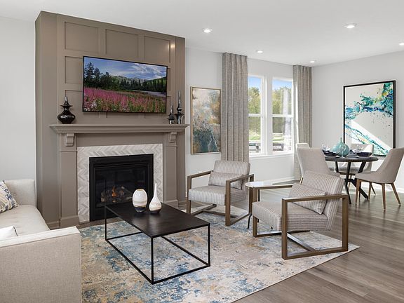 The Zurich Family Room Illustration Purposes Only