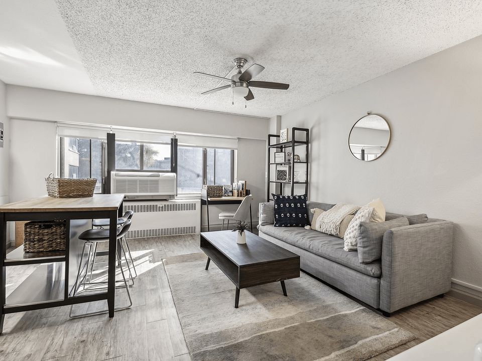 This beautiful living room is spacious enough for almost any customization
