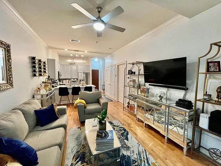 Living Room looking into Kitchen.