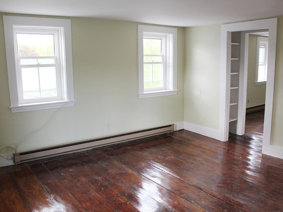 Living room with newly refinished floors