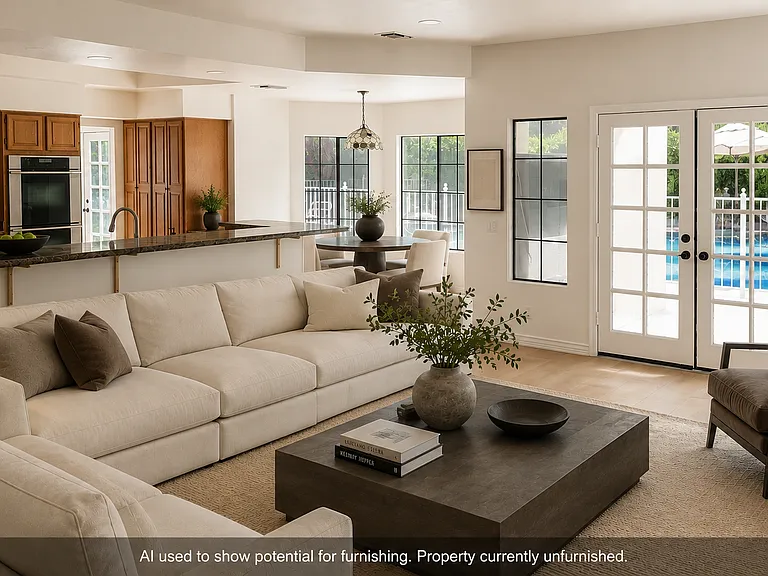 Staged with AI to show potential, property is unfurnished.