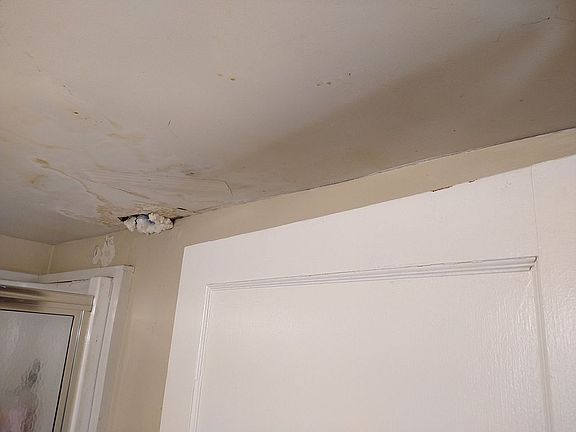 Bath Ceiling (spray foam).