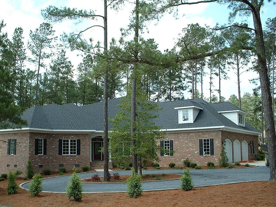All Brick and Circle Drive Out Front