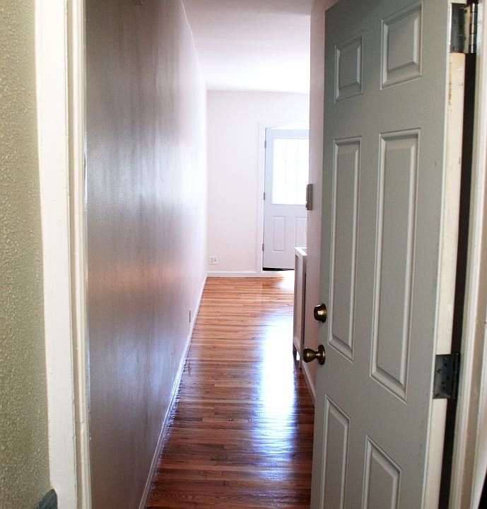 Lovely newly finished hardwood floors throughout