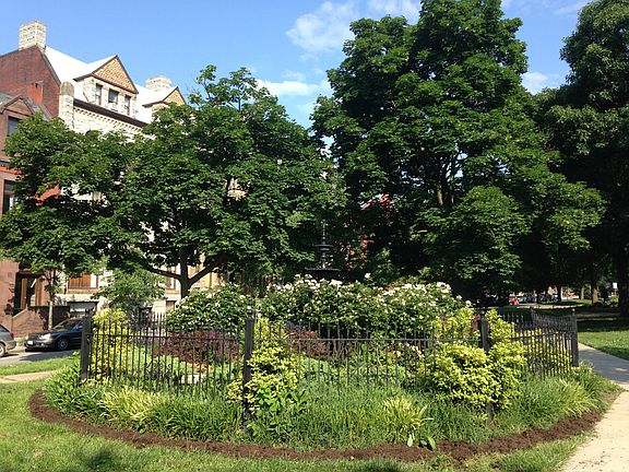 Eutaw Place Park Median