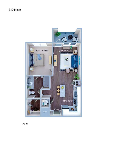 Floor plan A2