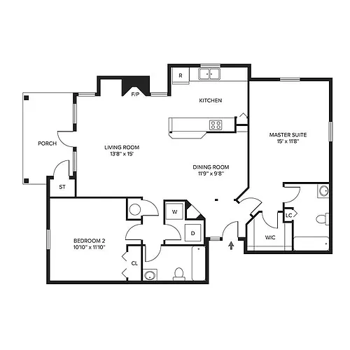 Floor plan Tarragon