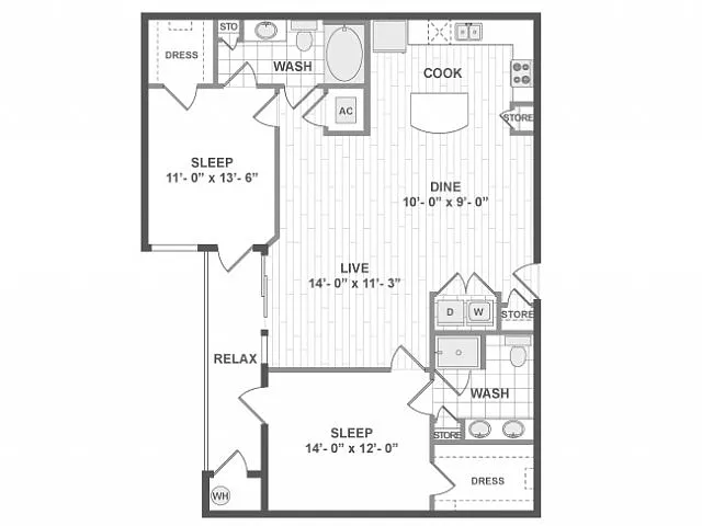 Floor plan C6a