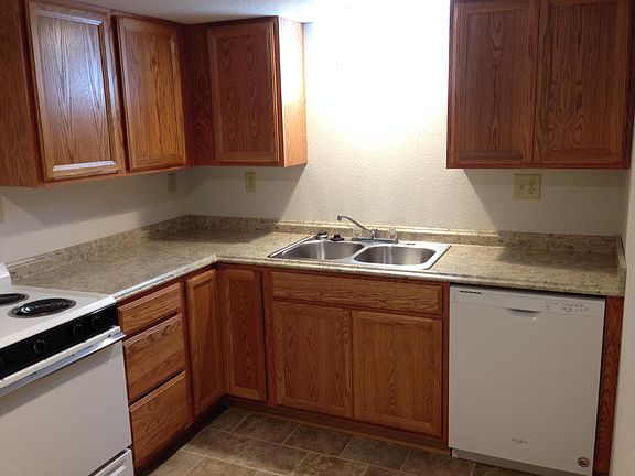 Roomy kitchen with updated kitchen cabinets
