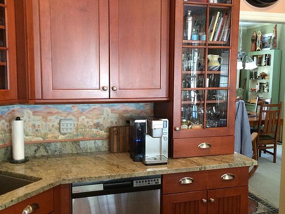 Cherry cabinets by Woodmode 