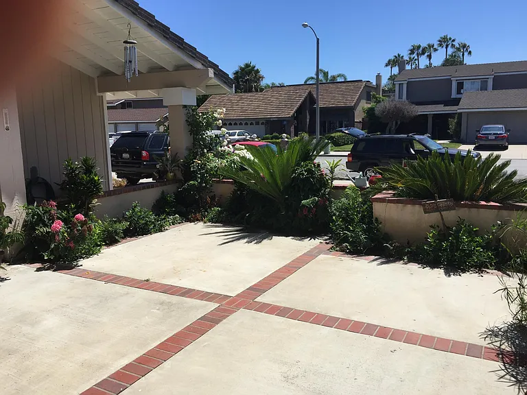 Front patio
