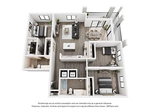 Floor plan C2C
