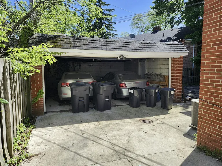 Garage and Rear Patio