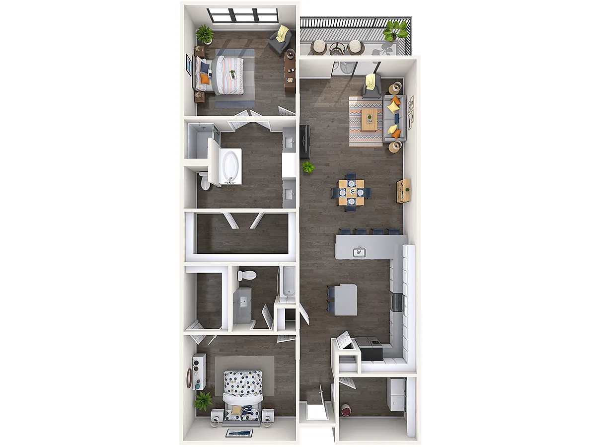 Floor plan B6
