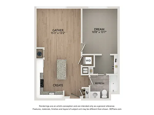 Floor plan A21