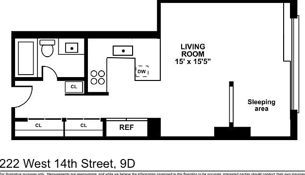 222 W 14th St #9D — Photo 2