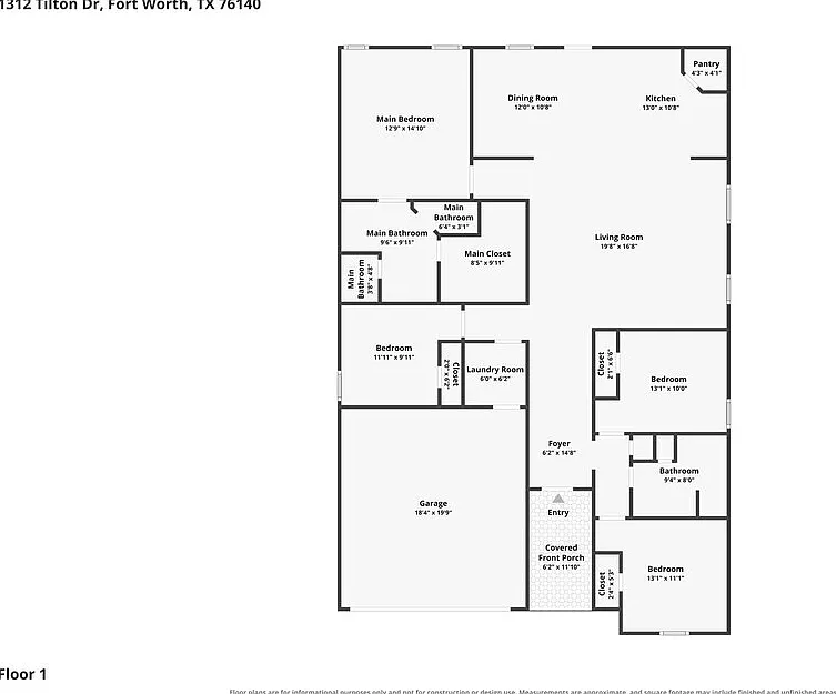 4 bed, 2.0 bath, 1724 sqft, $2,215 — Photo 2