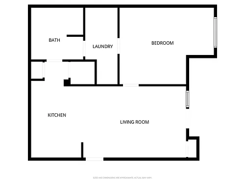 Floor plan 1 Bed