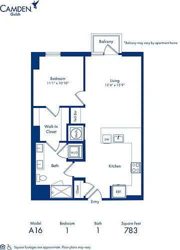 Floor plan A16