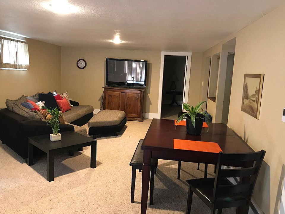 Open Living Room and Dining Room