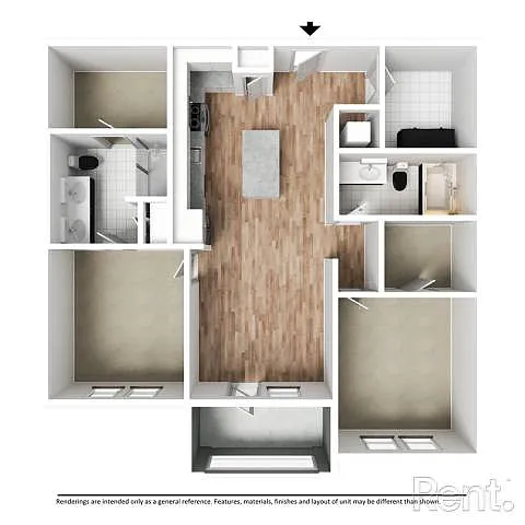 Floor plan B2