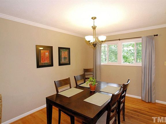 Dining with Hardwood Flooring