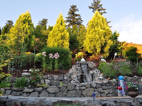 Hillside/waterfall