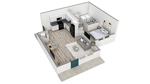 Floor plan 1PRS