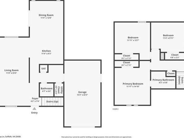 1829 Oyster Bay Ln, Suffolk, VA 23436