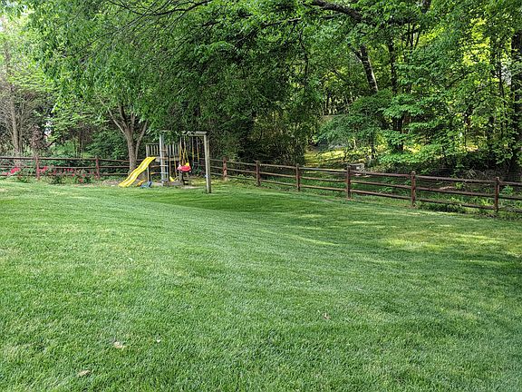 Back yard completely fenced