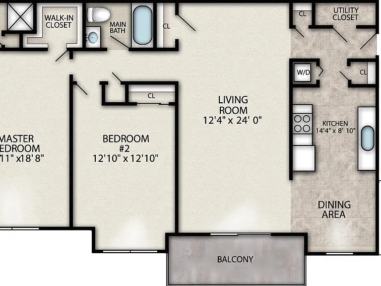 Floor plan of unit