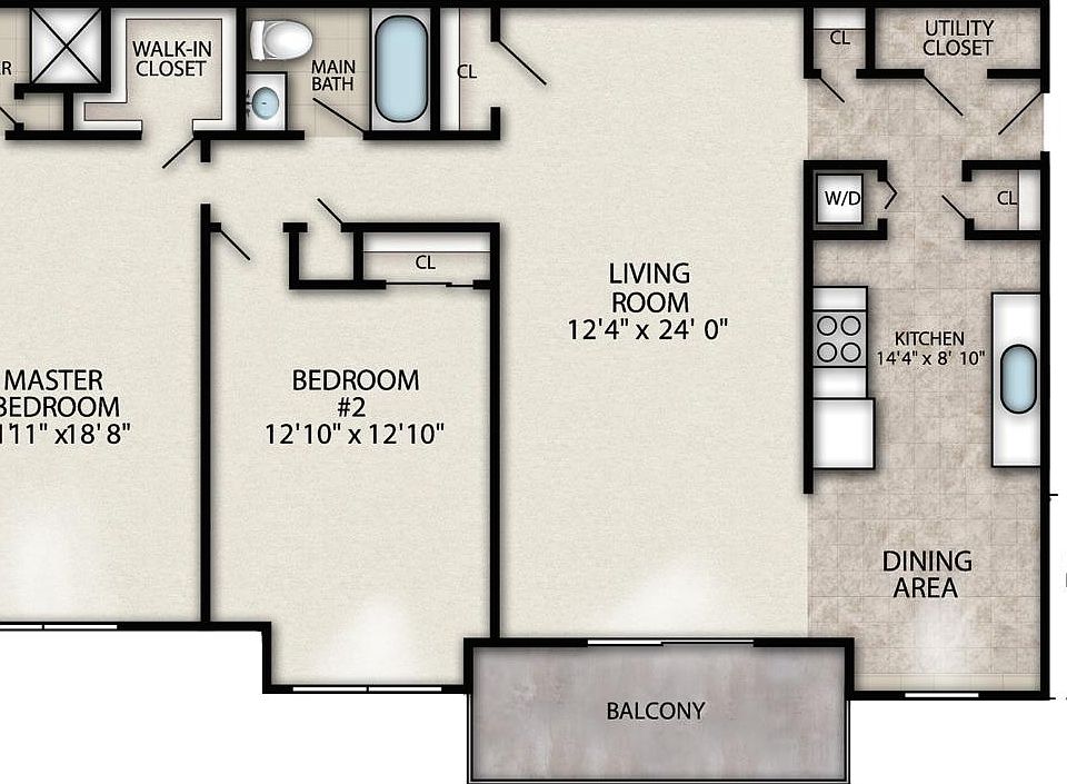 Floor plan of unit