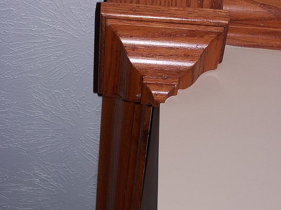 Wood trim detail