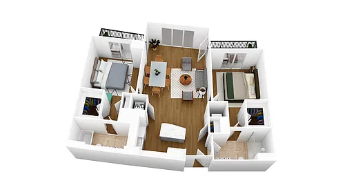 Floor plan B2B