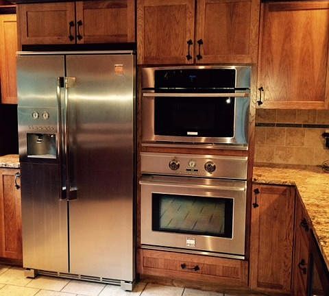 Kitchen Fridge and Ovens