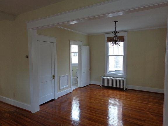 Dining/living room; view from front door.