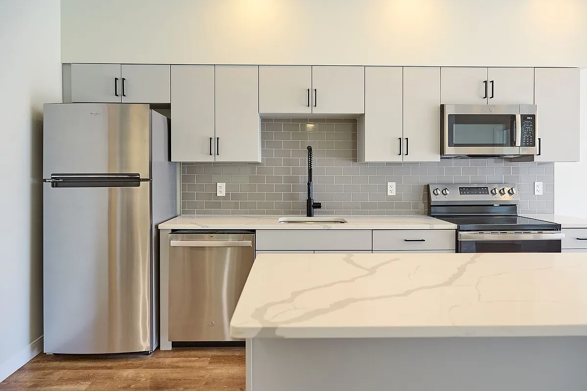 Floor plan Corner 1 Bed | Courtyard View