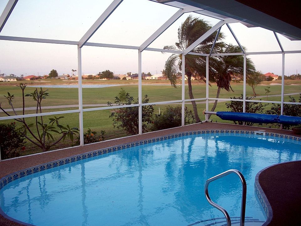 Pool Overlooking 18th Fairway