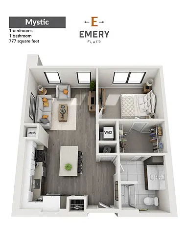 Floor plan Mystic