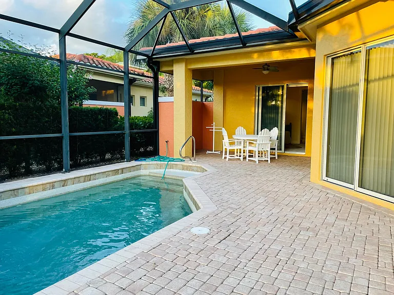 Pool area