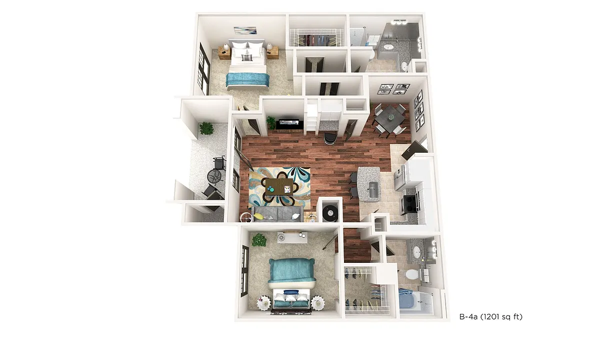 Floor plan B4A