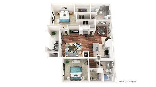 Floor plan B4A
