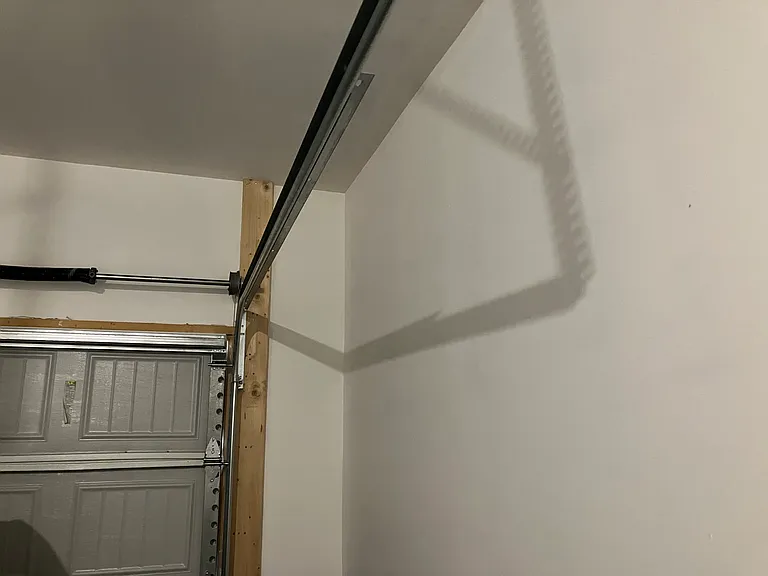 Painted garage