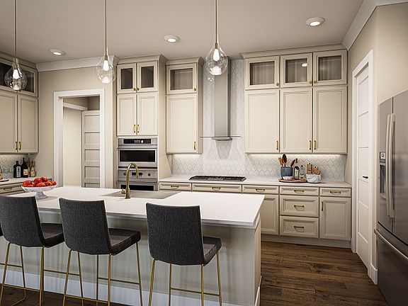 Mayes Hall Plan 3- Kitchen Rendering