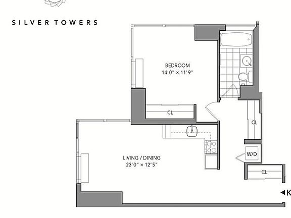 5th image of 610 W 42nd St APT N16k
