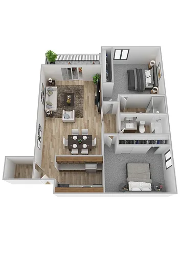 Floor plan B2