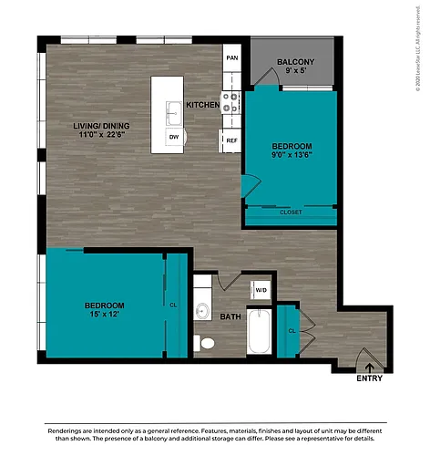 Floor plan B1